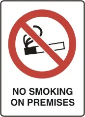 P 521 — NO SMOKING ON PREMISES